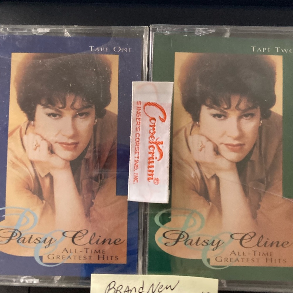Patsy Cline All-Time Greatest Hits Cassette set Tape 1 & 2 factory sealed
